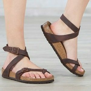 Birkenstock Shoes - New Birkenstock Yara Sandals Habana Birkenstock Shoes - New Birkenstock Yara Sandals Habana